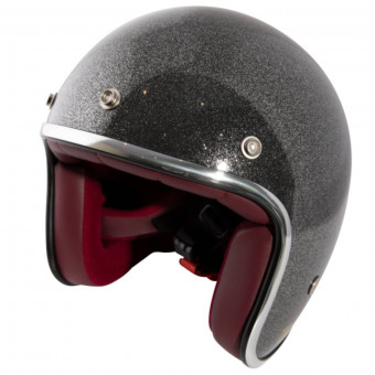 Torx Wyatt Glitter Anthracite + Wyatt Bubble 3 Studs Visor